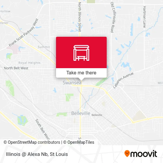 Mapa de Illinois @ Alexa Nb