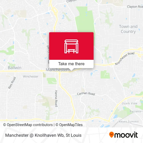 Manchester @ Knollhaven Wb map