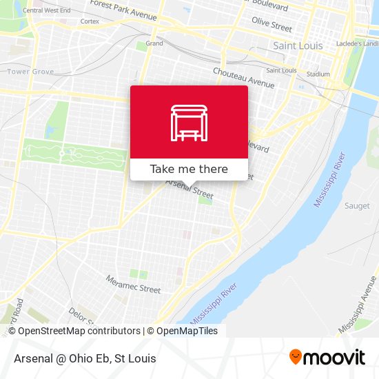 Arsenal @ Ohio Eb map