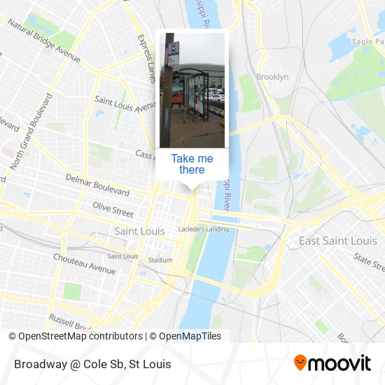 Mapa de Broadway @ Cole Sb