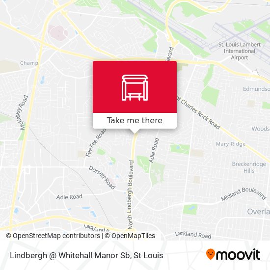 Lindbergh @ Whitehall Manor Sb map