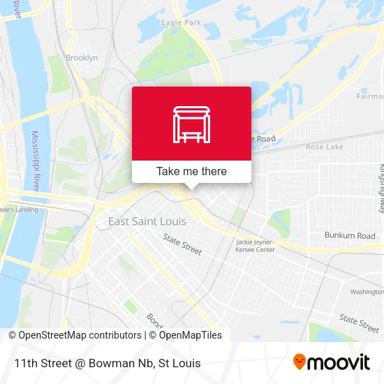 11th Street @ Bowman Nb map