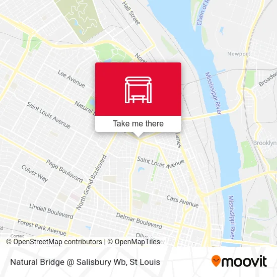 Mapa de Natural Bridge @ Salisbury Wb