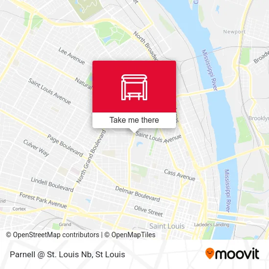 Mapa de Parnell @ St. Louis Nb