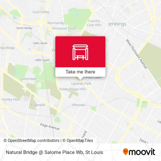 Mapa de Natural Bridge @ Salome Place Wb