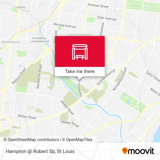 Hampton @ Robert Sb map