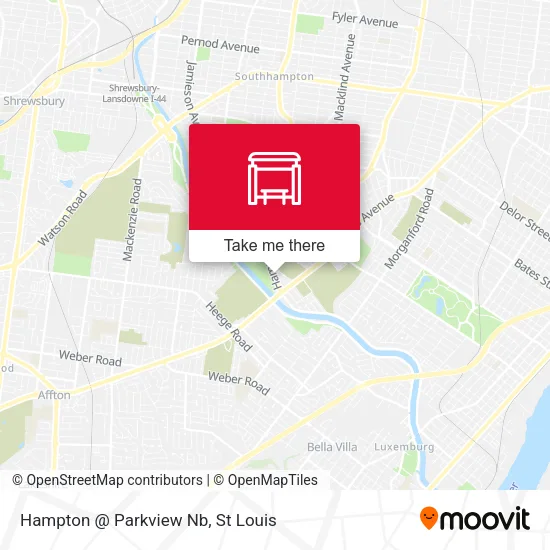 Hampton @ Parkview Nb map