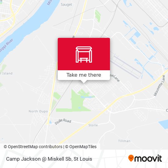 Camp Jackson @ Miskell Sb map