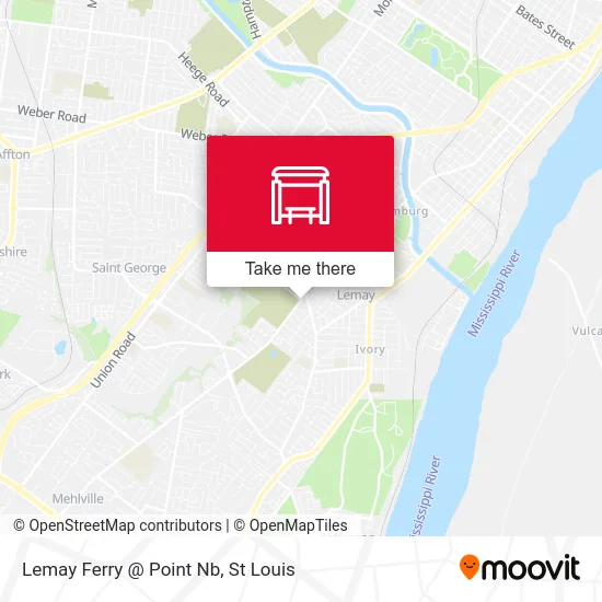 Lemay Ferry @ Point Nb map