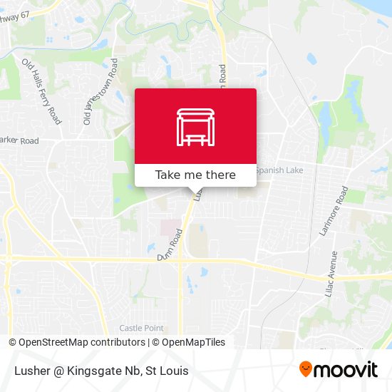 Lusher @ Kingsgate Nb map