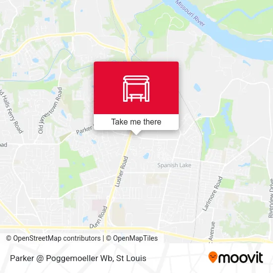 Parker @ Poggemoeller Wb map