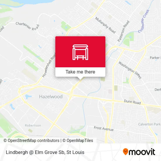 Mapa de Lindbergh @ Elm Grove Sb