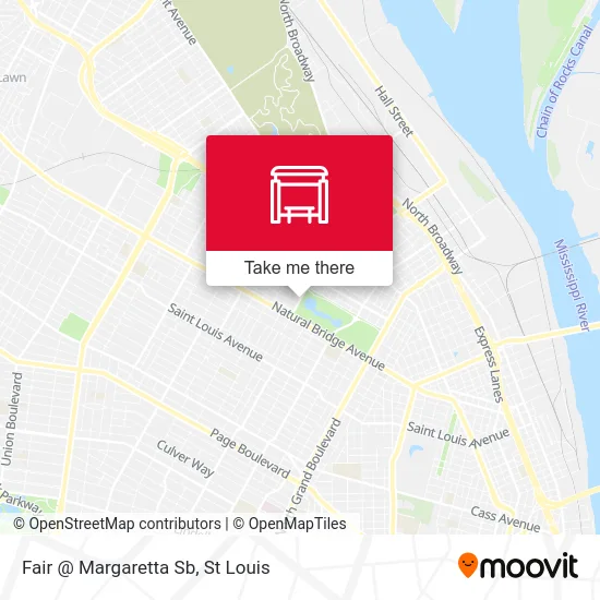 Fair @ Margaretta Sb map