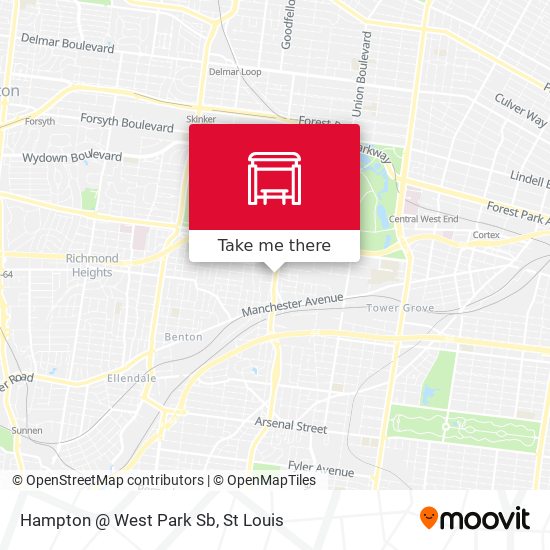 Mapa de Hampton @ West Park Sb