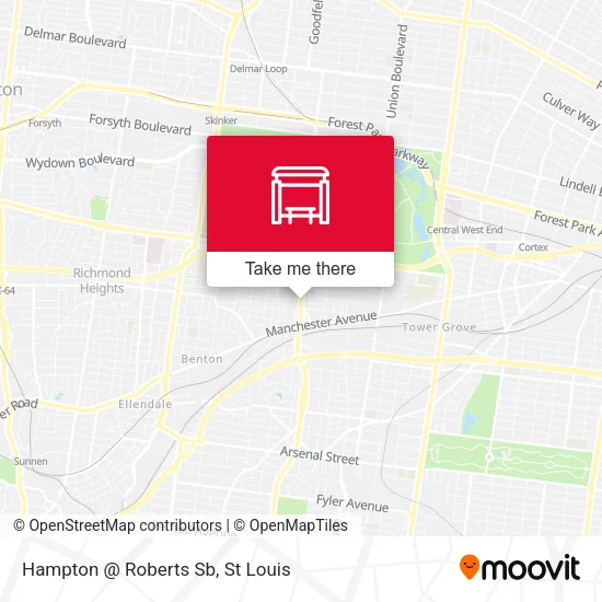 Mapa de Hampton @ Roberts Sb