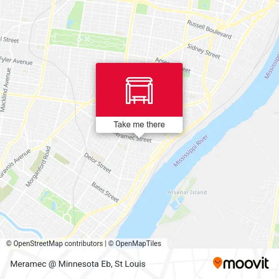 Mapa de Meramec @ Minnesota Eb