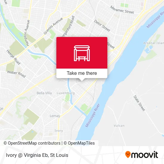 Ivory @ Virginia Eb map