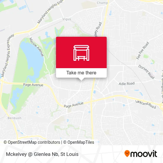 Mckelvey @ Glenlea Nb map