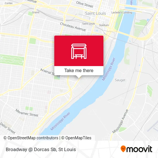 Mapa de Broadway @ Dorcas Sb