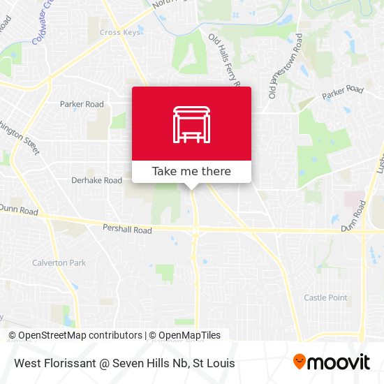 West Florissant @ Seven Hills Nb map