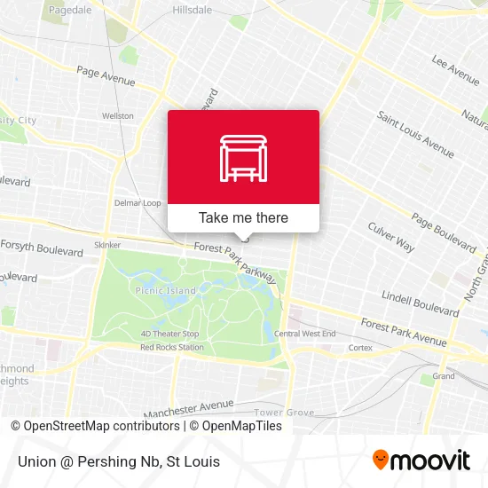 Mapa de Union @ Pershing Nb
