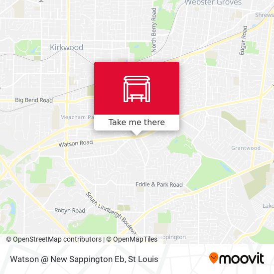 Watson @ New Sappington Eb map