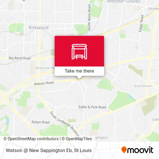 Watson @ New Sappington Eb map