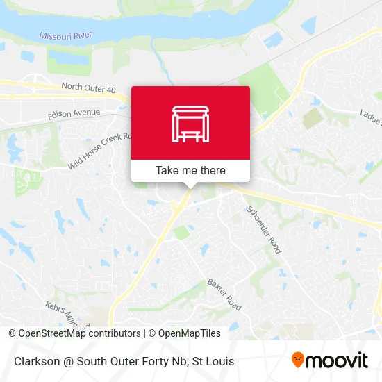 Mapa de Clarkson @ South Outer Forty Nb