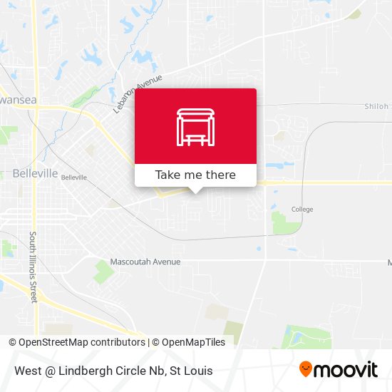West @ Lindbergh Circle Nb map