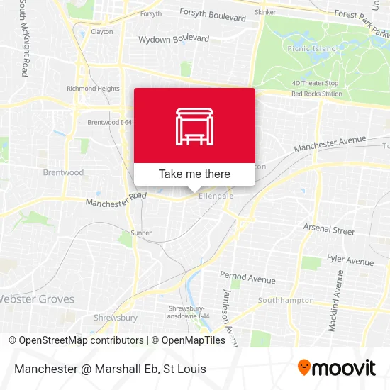 Mapa de Manchester @ Marshall Eb