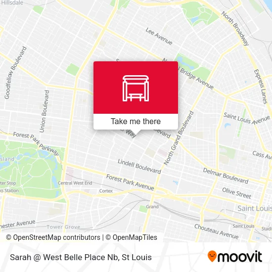 Mapa de Sarah @ West Belle Place Nb
