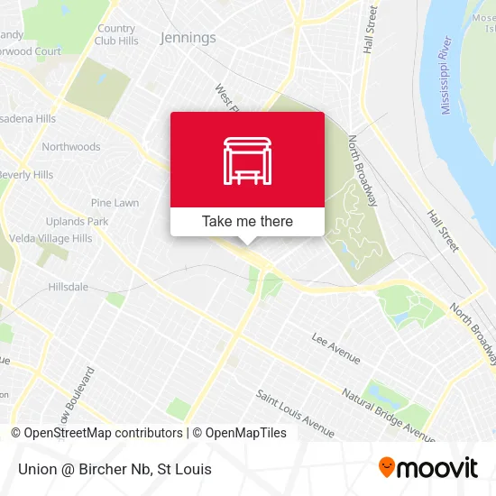 Union @ Bircher Nb map