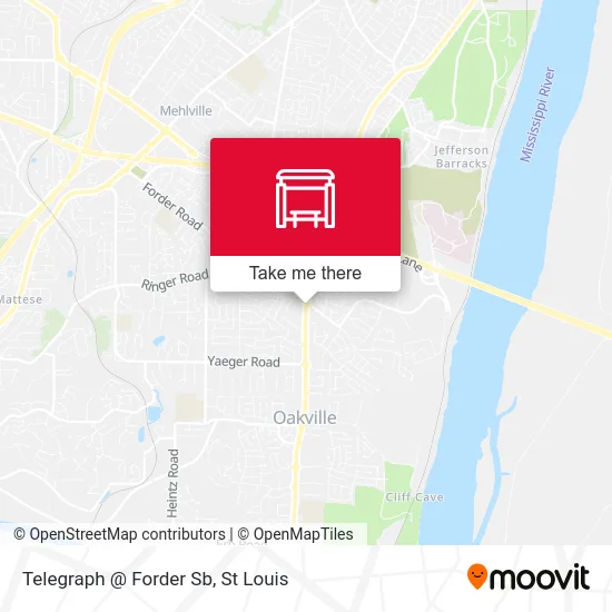 Telegraph @ Forder Sb map