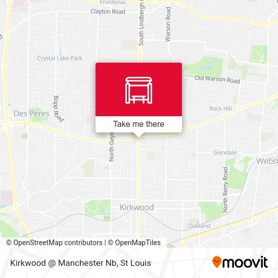 Mapa de Kirkwood @ Manchester Nb