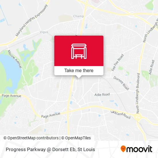 Mapa de Progress Parkway @ Dorsett Eb