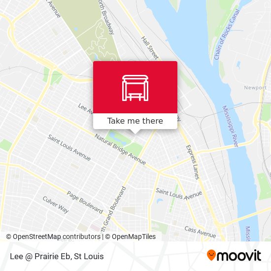 Mapa de Lee @ Prairie Eb