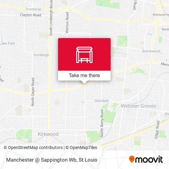 Manchester @ Sappington Wb map