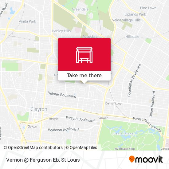 Vernon @ Ferguson Eb map