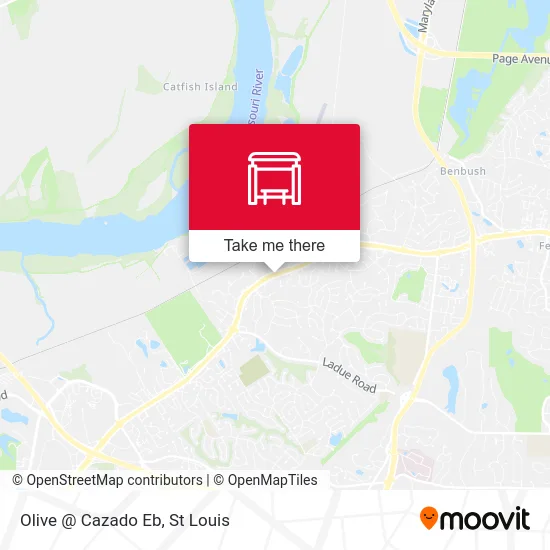 Olive @ Cazado Eb map