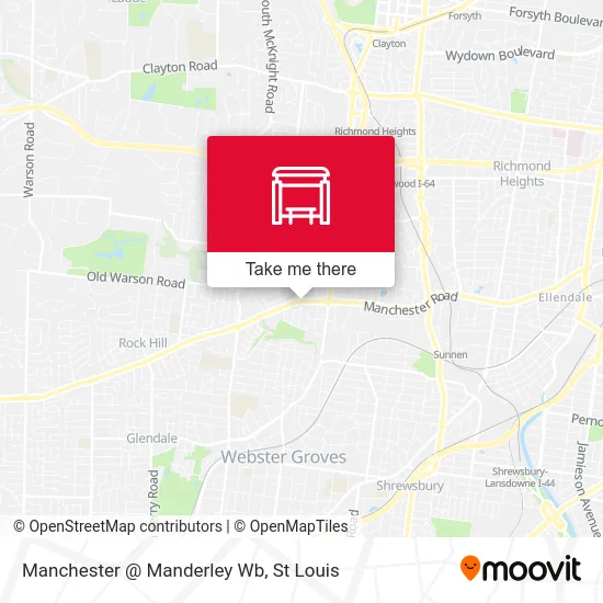 Manchester @ Manderley Wb map