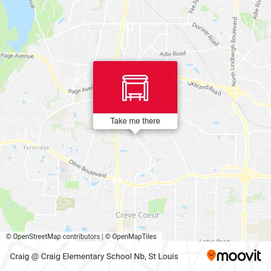 Craig @ Craig Elementary School Nb map