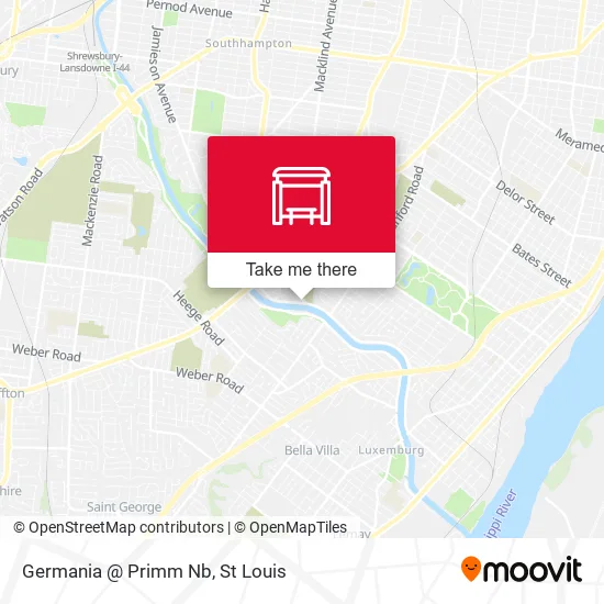 Germania @ Primm Nb map