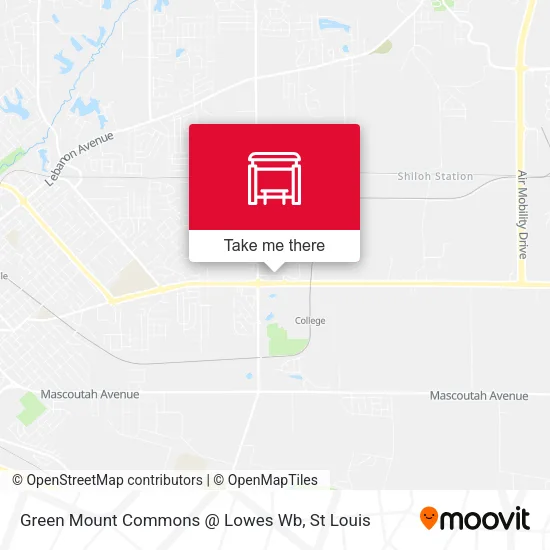 Mapa de Green Mount Commons @ Lowes Wb