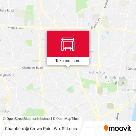 Chambers @ Crown Point Wb map