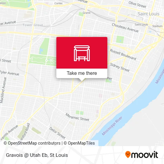Mapa de Gravois @ Utah Eb