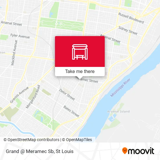 Mapa de Grand @ Meramec Sb