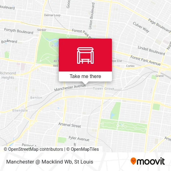 Mapa de Manchester @ Macklind Wb