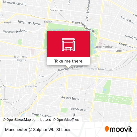 Mapa de Manchester @ Sulphur Wb