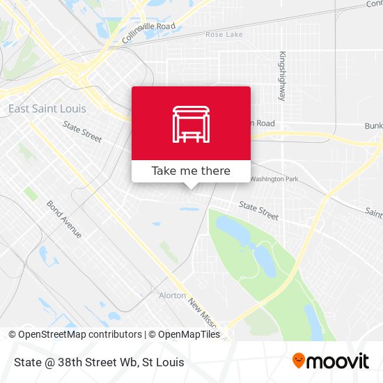 Mapa de State @ 38th Street Wb