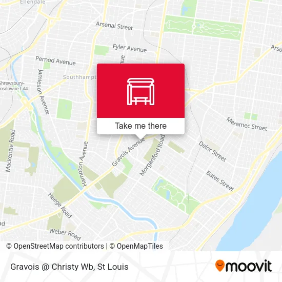 Mapa de Gravois @ Christy Wb